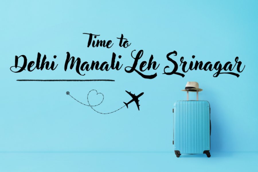 Delhi Manali Leh Srinagar