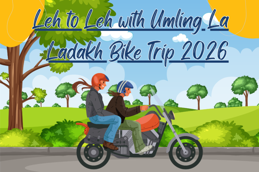 Leh to Leh with Umling La – Ladakh Bike Trip 2026